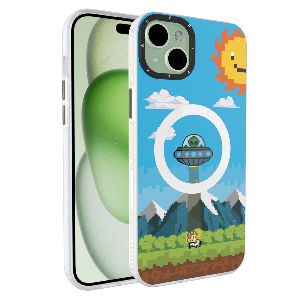 Buff iPhone 15 Plus MagKit Kılıf UFO 8684387700221
