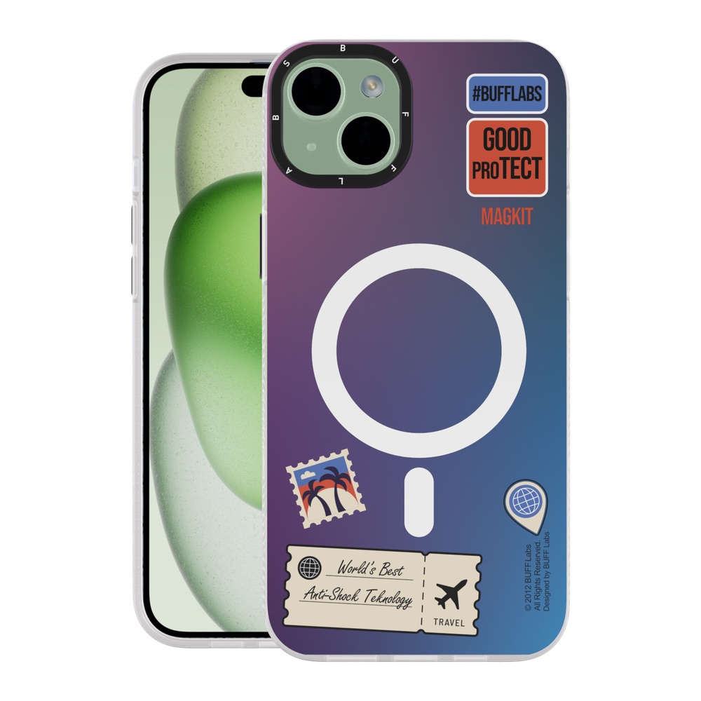 Buff iPhone 15 Plus MagKit Kılıf Travel 8684387700238