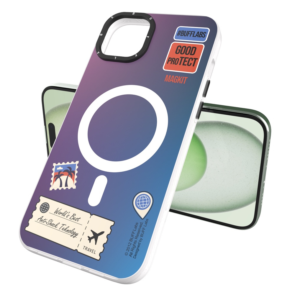 Buff iPhone 15 Plus MagKit Kılıf Travel 8684387700238