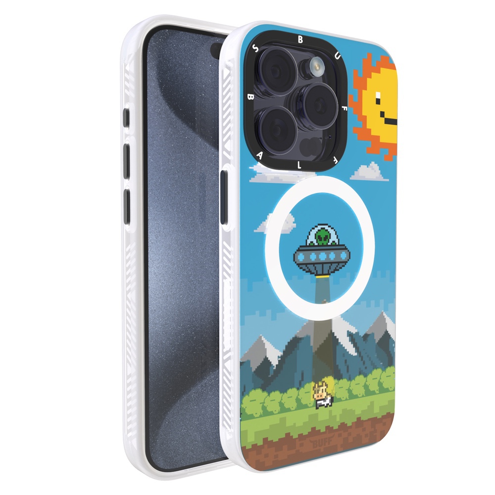 Buff iPhone 15 Pro MagKit Kılıf UFO 8684387700276
