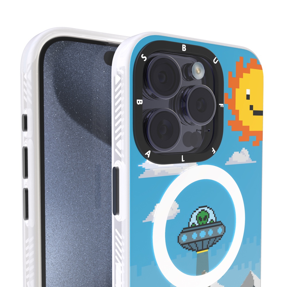 Buff iPhone 15 Pro MagKit Kılıf UFO 8684387700276