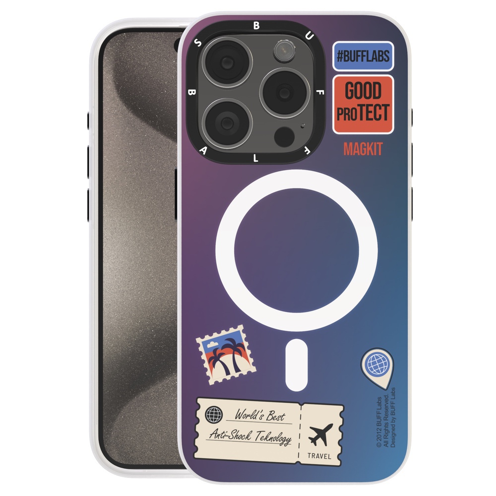 Buff iPhone 15 Pro Max MagKit Kılıf Travel 8684387700337