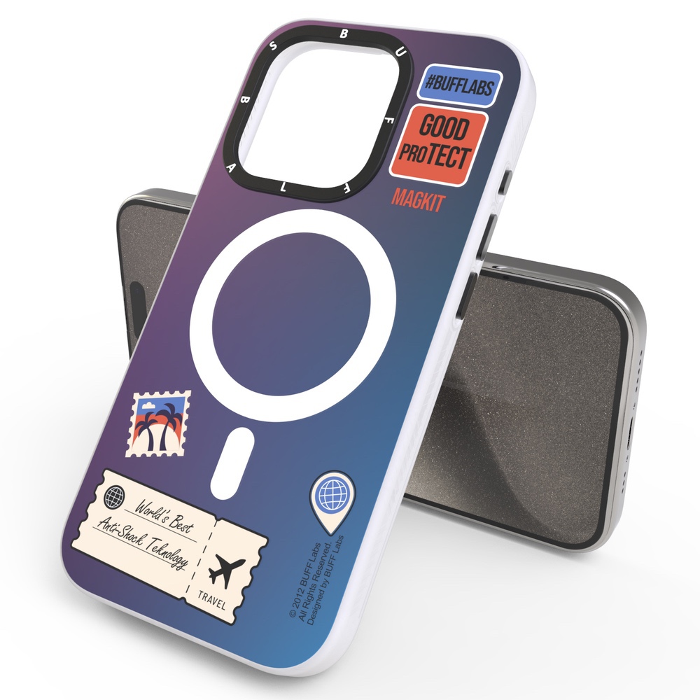 Buff iPhone 15 Pro Max MagKit Kılıf Travel 8684387700337