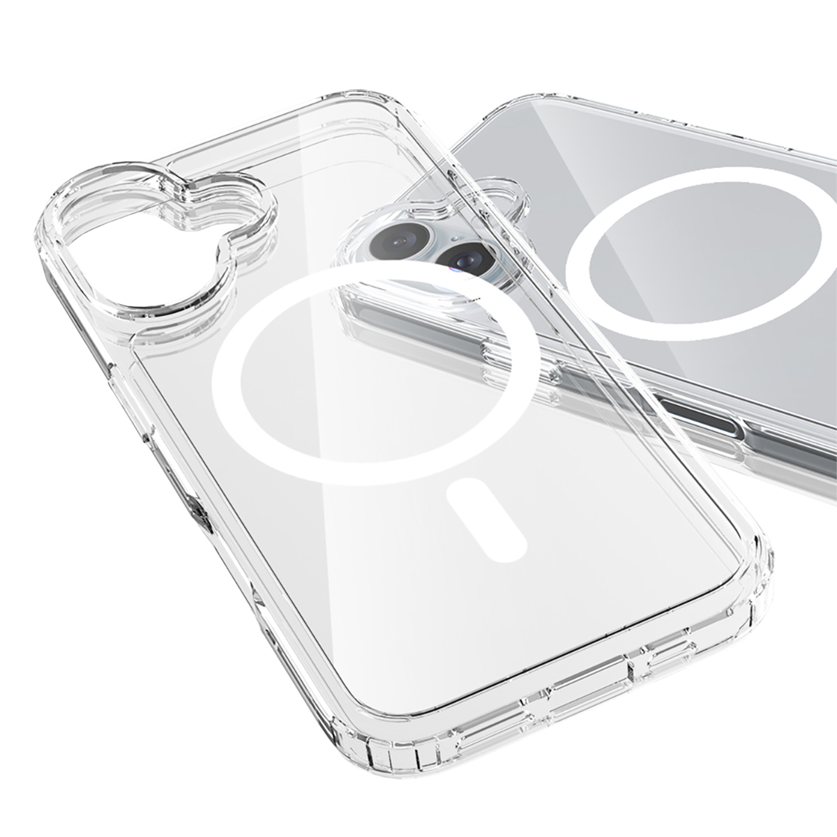 Buff iPhone 16 Magsafe Air Hybrid Şeffaf Kılıf 8684387701686