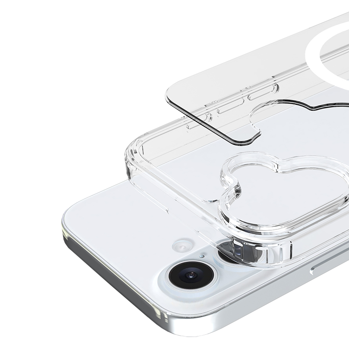 Buff iPhone 16 Magsafe Air Hybrid Şeffaf Kılıf 8684387701686