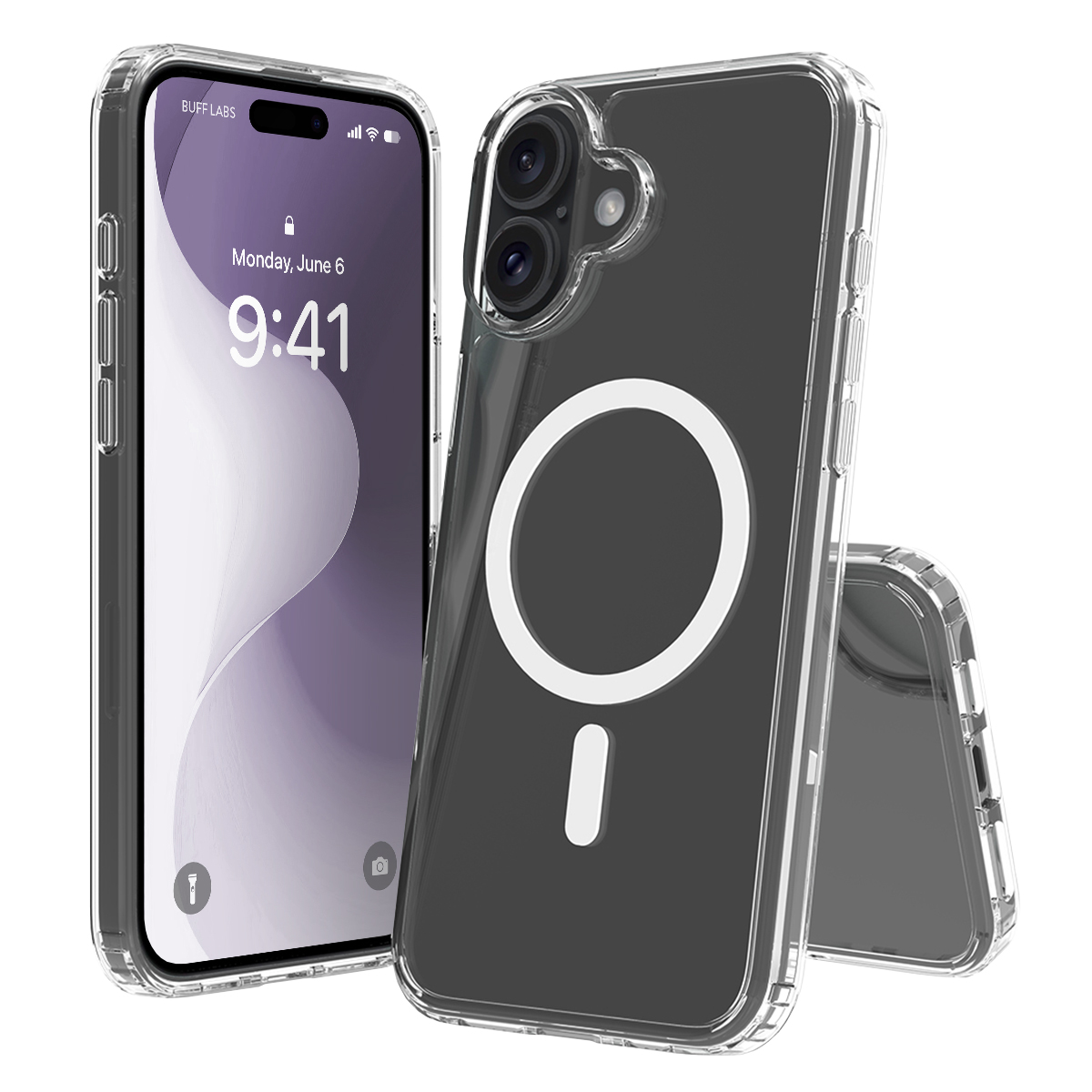 Buff iPhone 16 Plus Magsafe Air Hybrid Şeffaf  8684387701693
