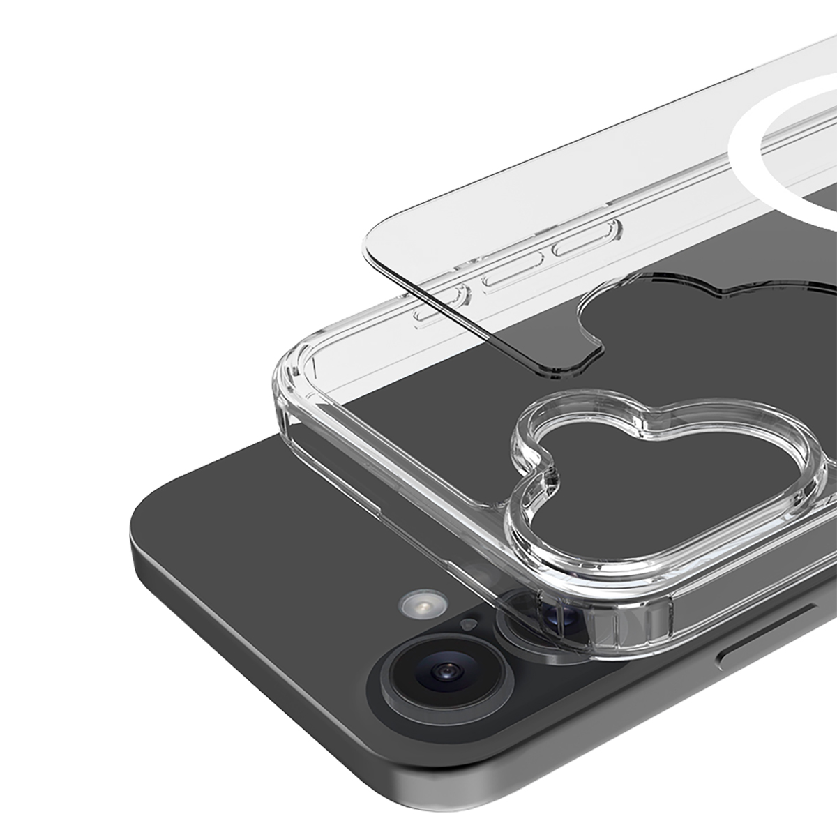 Buff iPhone 16 Plus Magsafe Air Hybrid Şeffaf  8684387701693