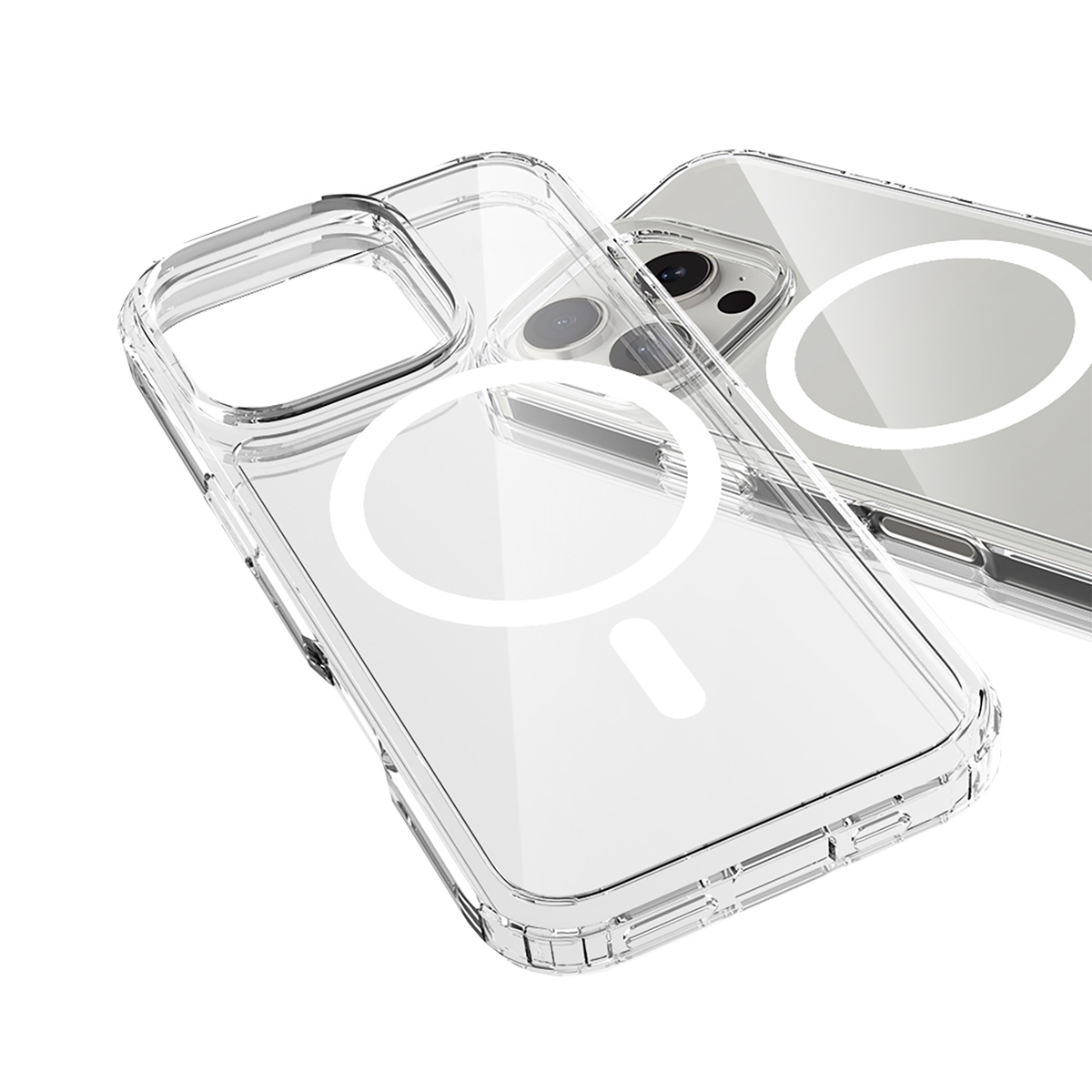 Buff iPhone 16 Pro Magsafe Air Hybrid Şeffaf Kılıf 8684387701709