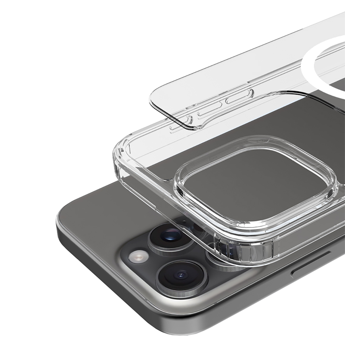 Buff iPhone 16 Pro Max Magsafe Air Hybrid - Şeffaf 8684387701716