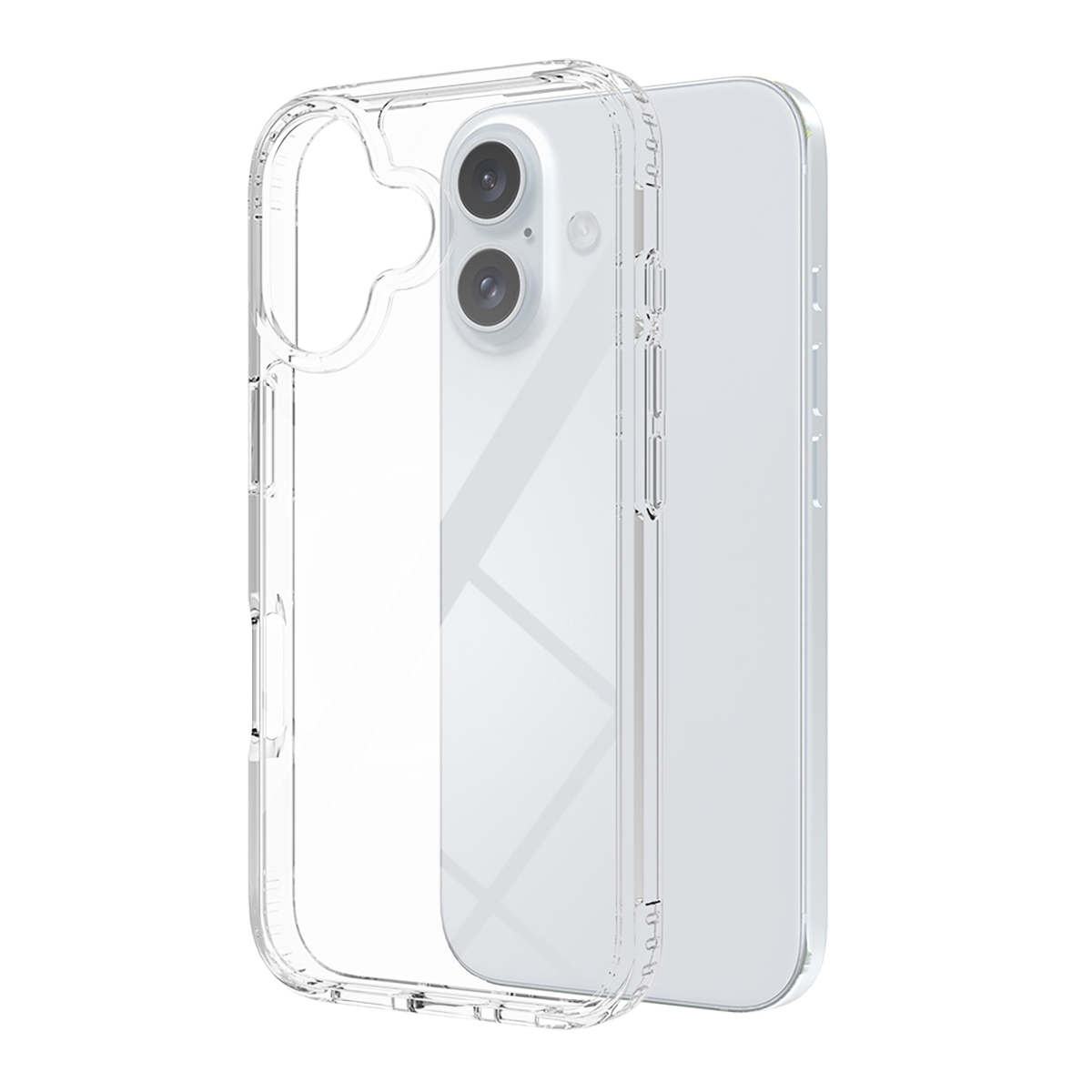 Buff iPhone 16 Air Hybrid Şeffaf Kılıf  8684387701723