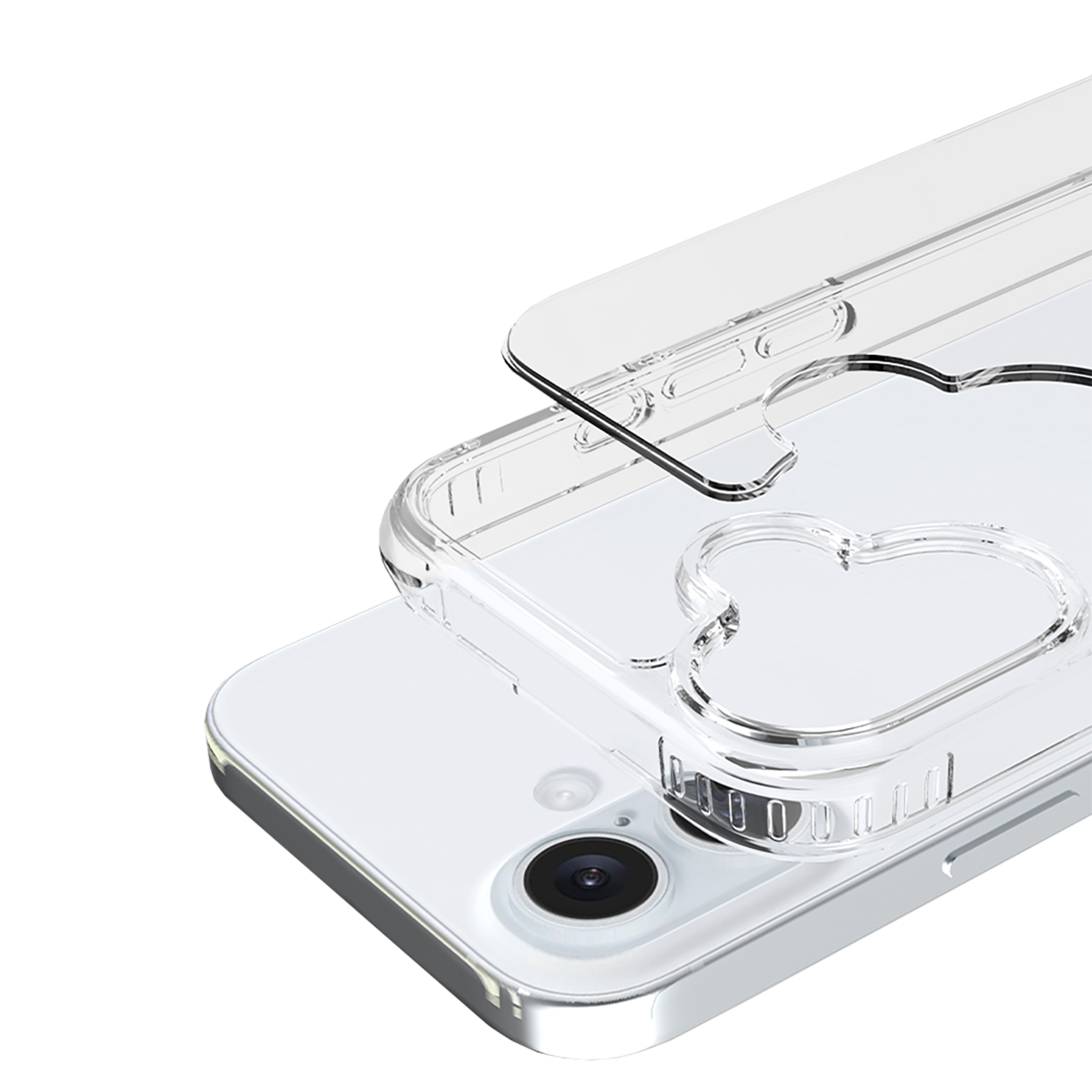 Buff iPhone 16 Air Hybrid Şeffaf Kılıf  8684387701723