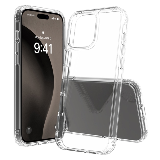 Buff iPhone 16 Pro Max Air Hibrit Kılıf - Şeffaf 8684387701785
