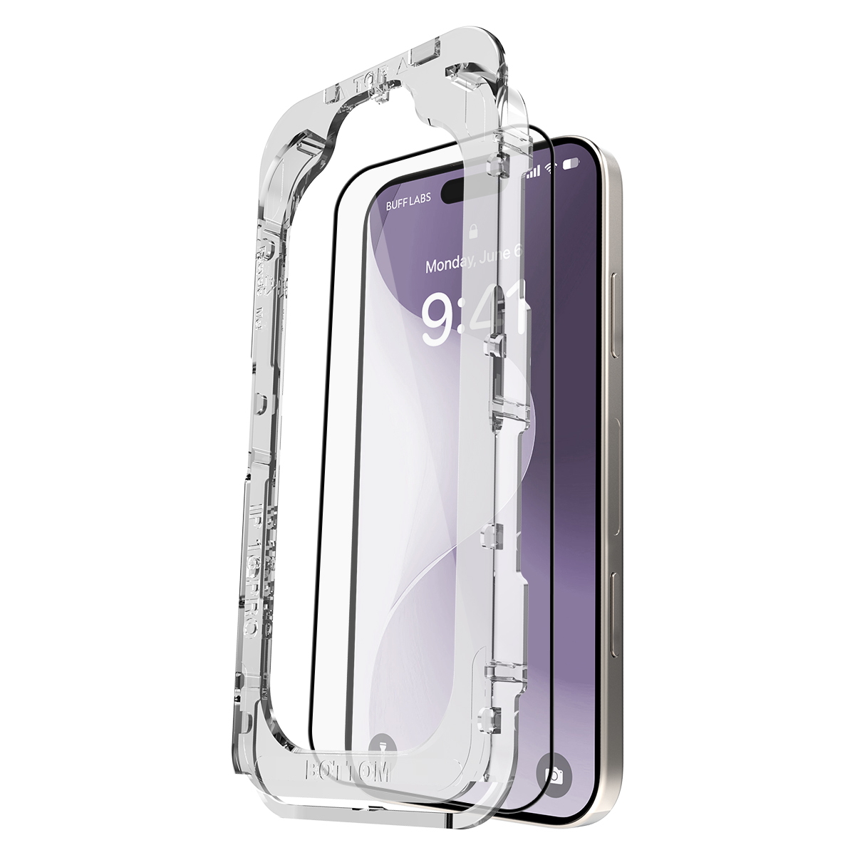 Buff iPhone 16 Plus Glass EasyFit Ekran Koruyucu 8684387701815