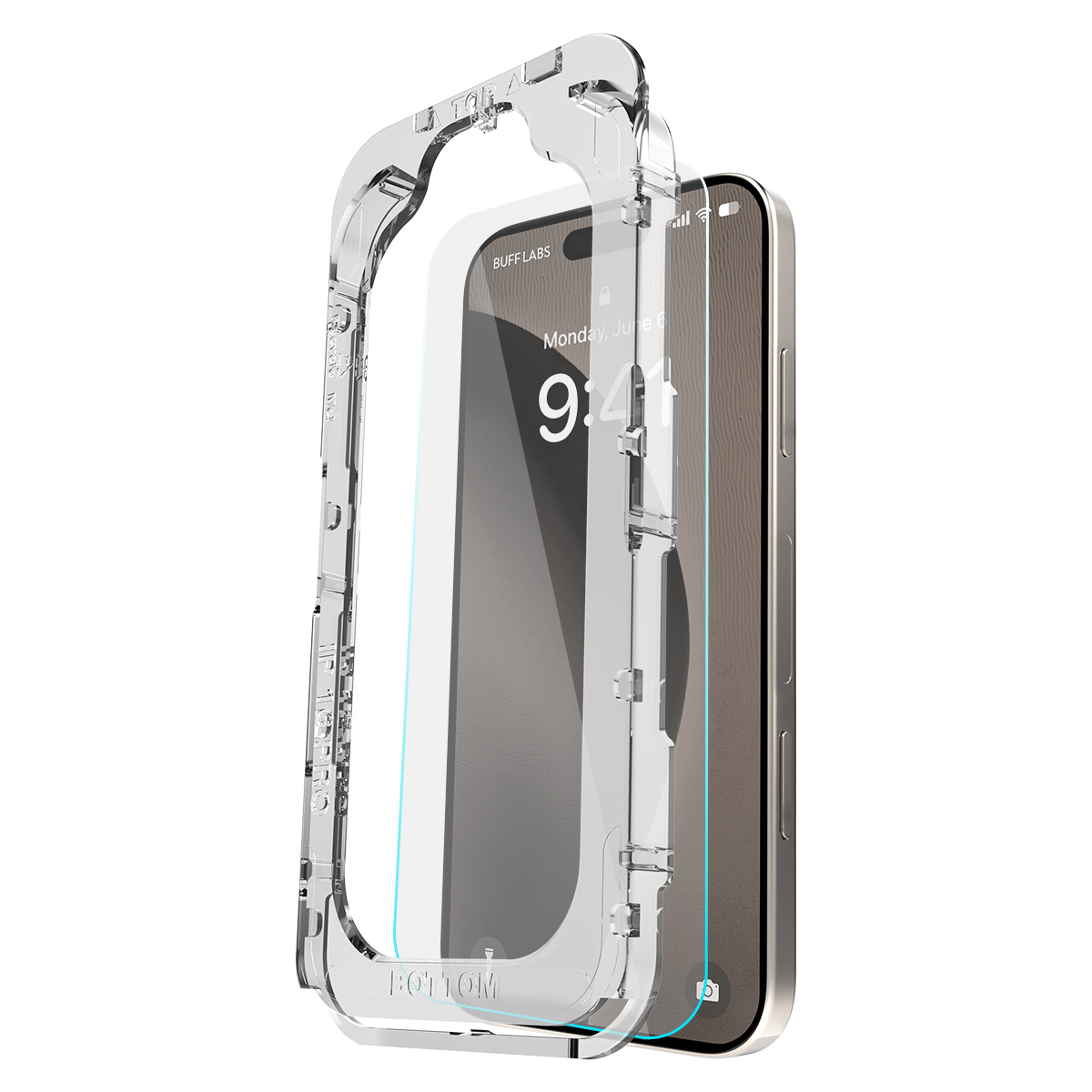 Buff iPhone 16 Pro Max Glass EasyFit Ekran Koruyuc 8684387701907