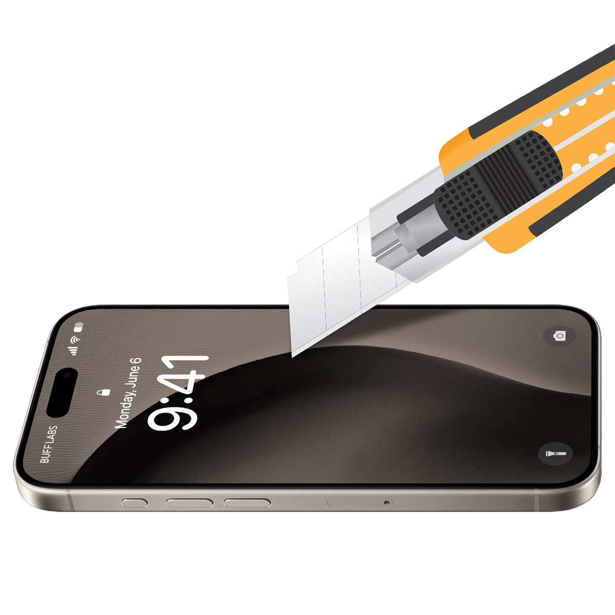 Buff iPhone 16 Pro Max Glass EasyFit Ekran Koruyuc 8684387701907