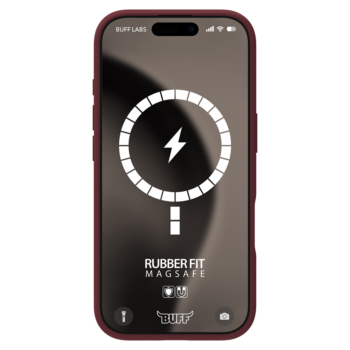 Buff iPhone 16 Pro Max Magsafe Rubber Fit - Plum 8684387702218