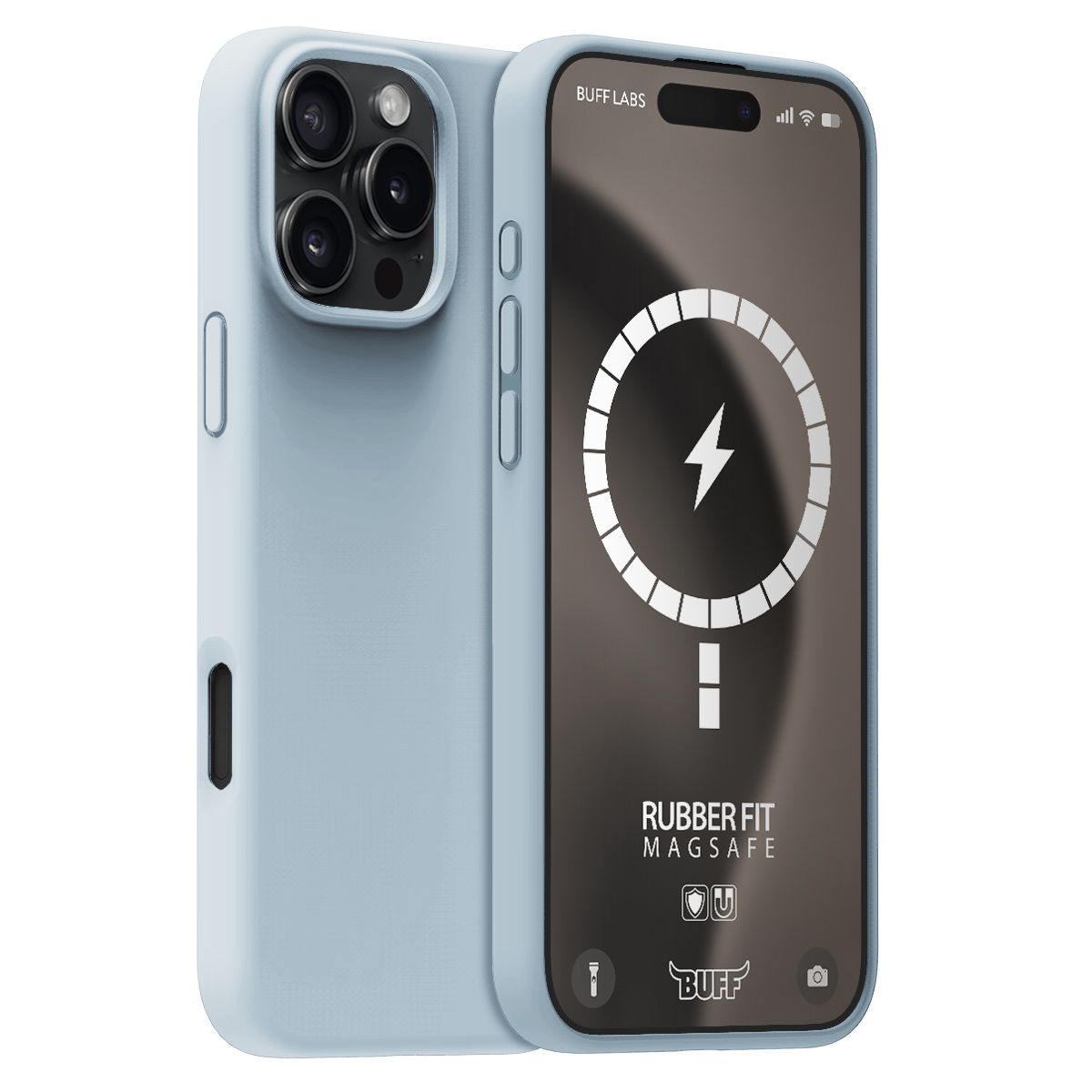 Buff iPhone 16 Pro Max Magsafe Rubber Fit - Mavi 8684387702225
