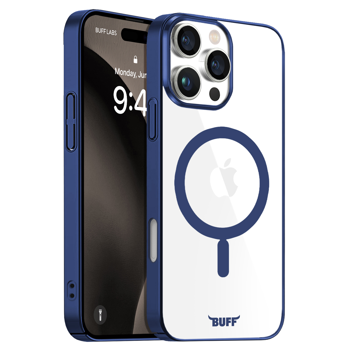 Buff iPhone 16 Pro Max Magsafe Slim Kılıf Mavi 8684387702560