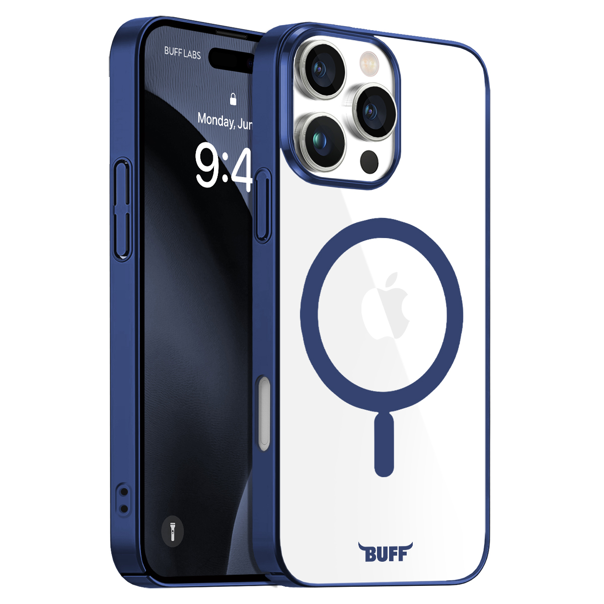 Buff iPhone 16 Pro Magsafe Slim Fit Kılıf Mavi 8684387702607