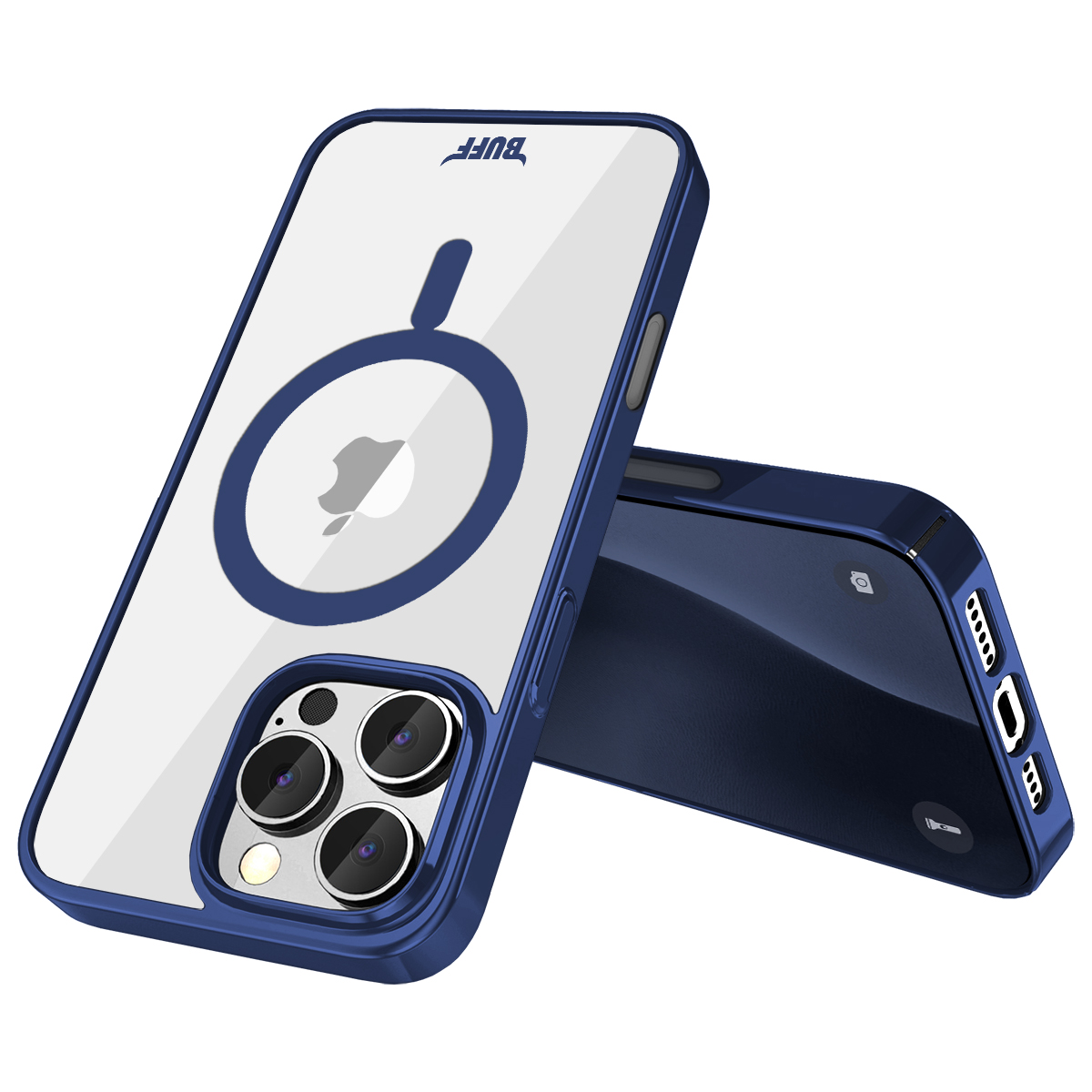 Buff iPhone 16 Pro Magsafe Slim Fit Kılıf Mavi 8684387702607