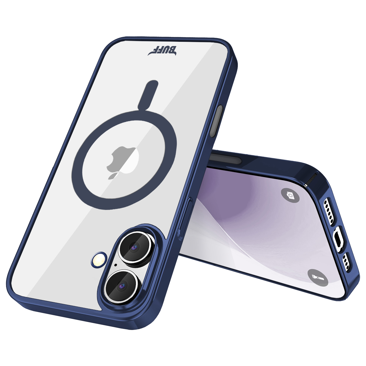 Buff iPhone 16 Plus Magsafe Slim Fit Kılıf Mavi 8684387702645