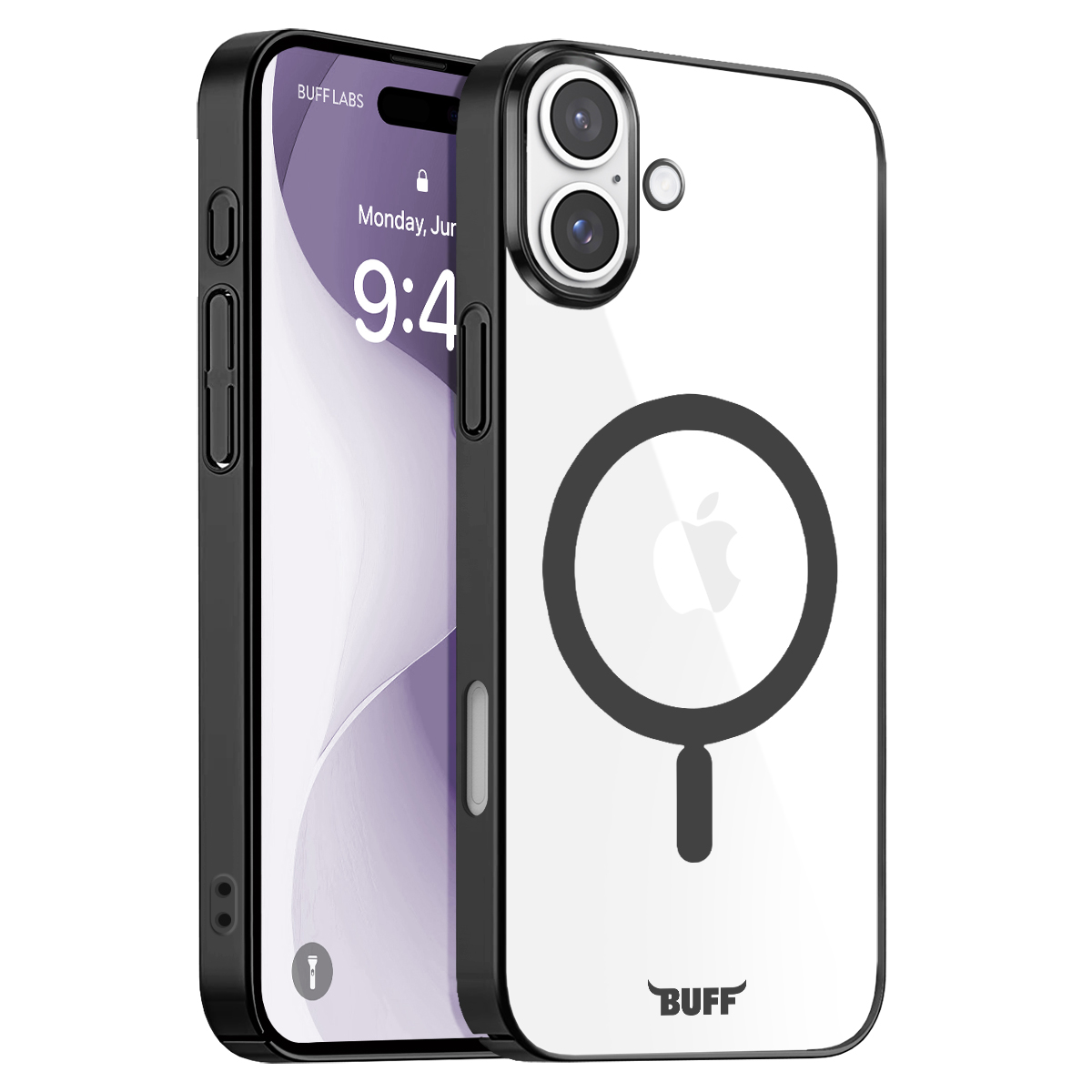 Buff iPhone 16 Plus Magsafe Slim Fit Kılıf Siyah 8684387702669