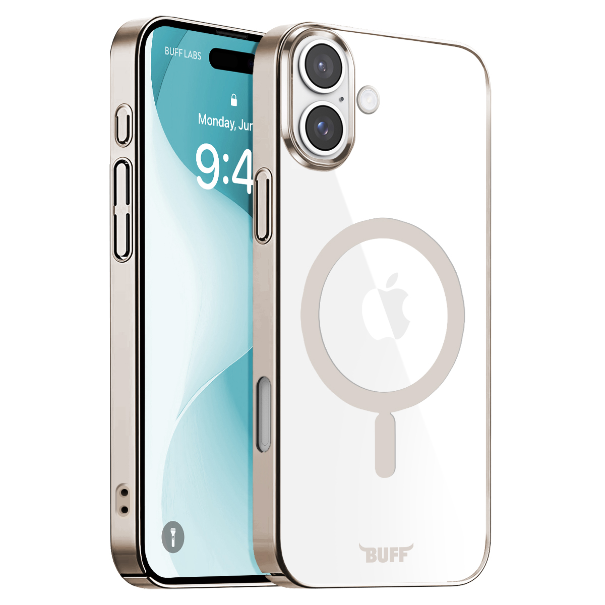 Buff iPhone 16 Magsafe Slim Fit Kılıf Titanyum Gri 8684387702676