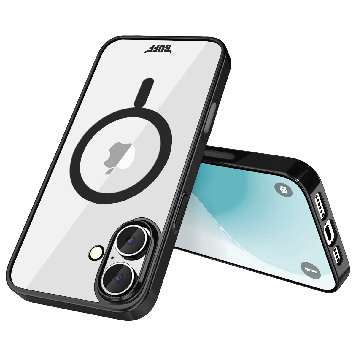 Buff iPhone 16 Magsafe Slim Fit Kılıf Siyah 8684387702706