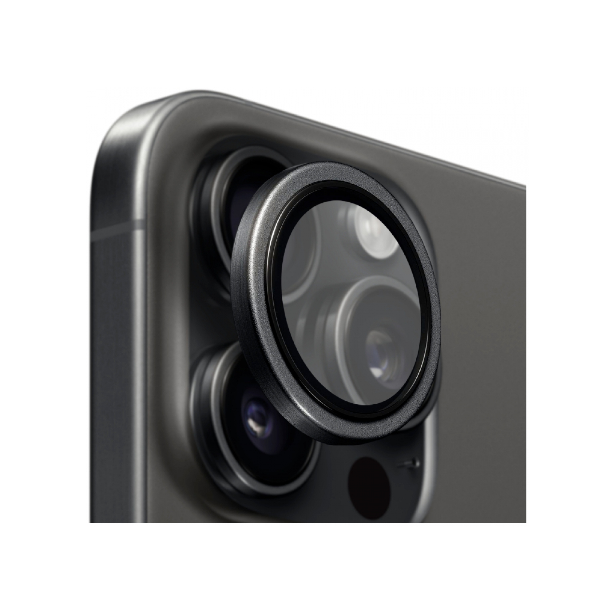 Buff iPhone 16 Pro/Max Titanyum Lens - Siyah 8684387702874