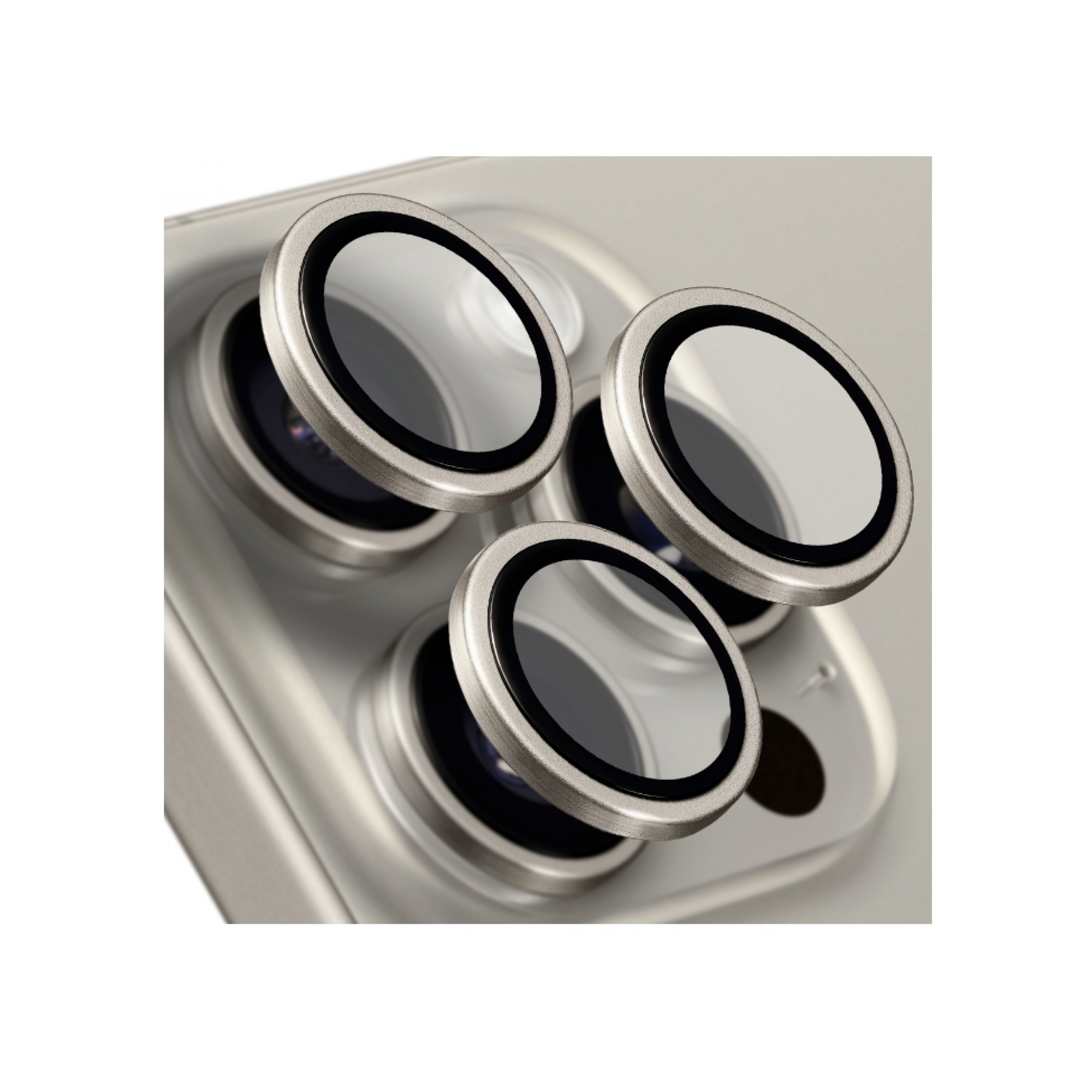 Buff iPhone 16 Pro/Max Titanyum Lens - Gri 8684387702881