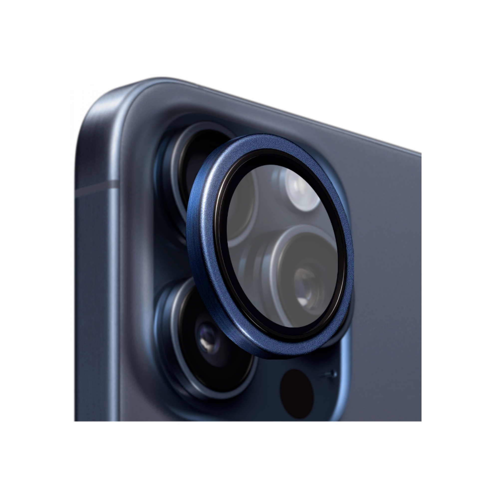 Buff iPhone 16 Pro/Max Titanyum Lens - Mavi 8684387702904