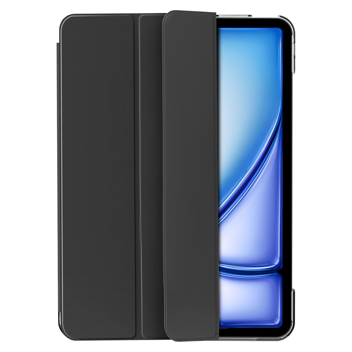 BUFF iPad Air 11 inç (M2, 2024) Slim Fit Koruyucu Kılıf – Siyah 8684387703895