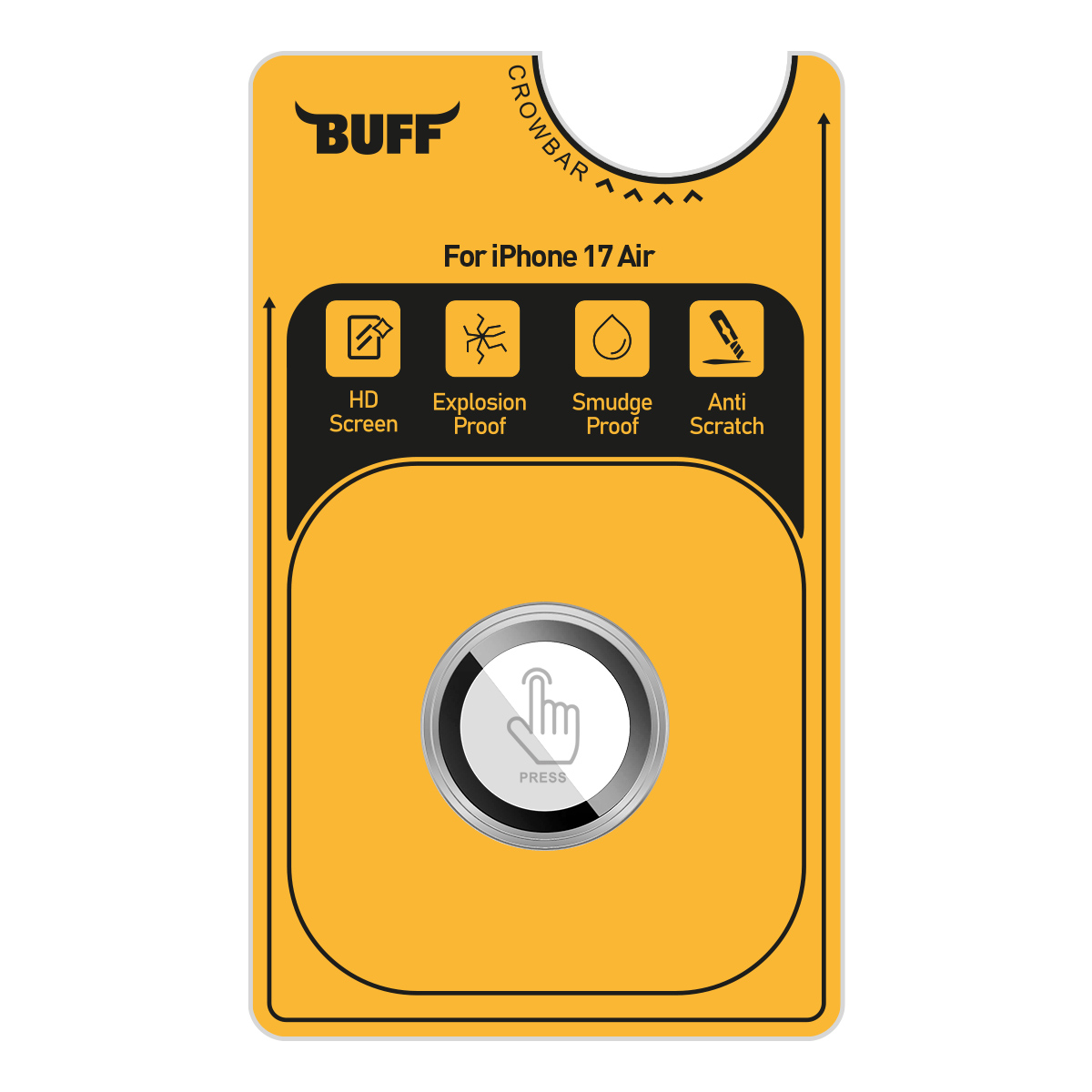Buff iPhone 17 Air Metal Kamera Lens Koruyucu Silv 8684387704823