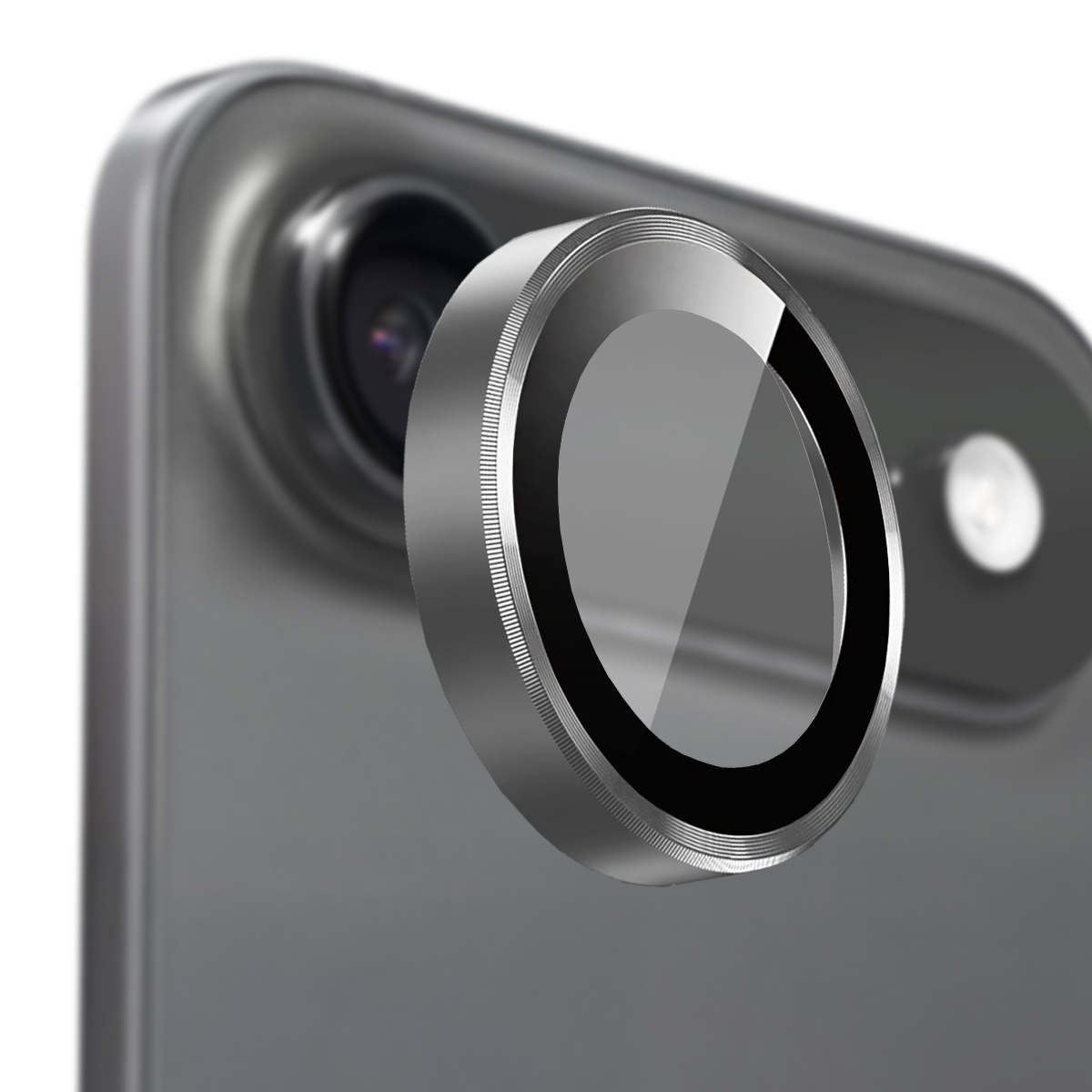 Buff iPhone 17 Air Metal Kamera Lens Koruyucu Gray 8684387704847