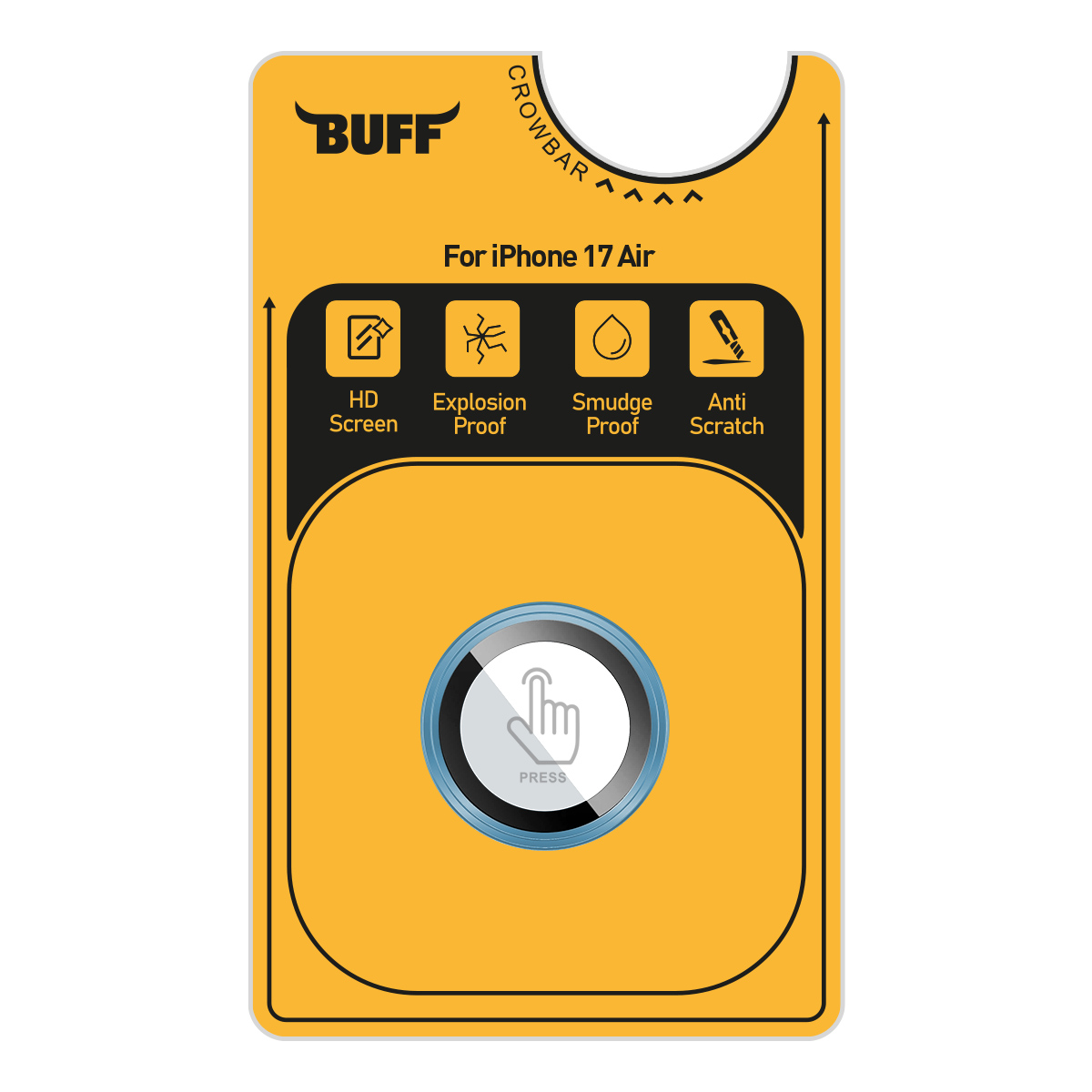 Buff iPhone 17 Air Metal Kamera Lens Koruyucu Ligh 8684387704854