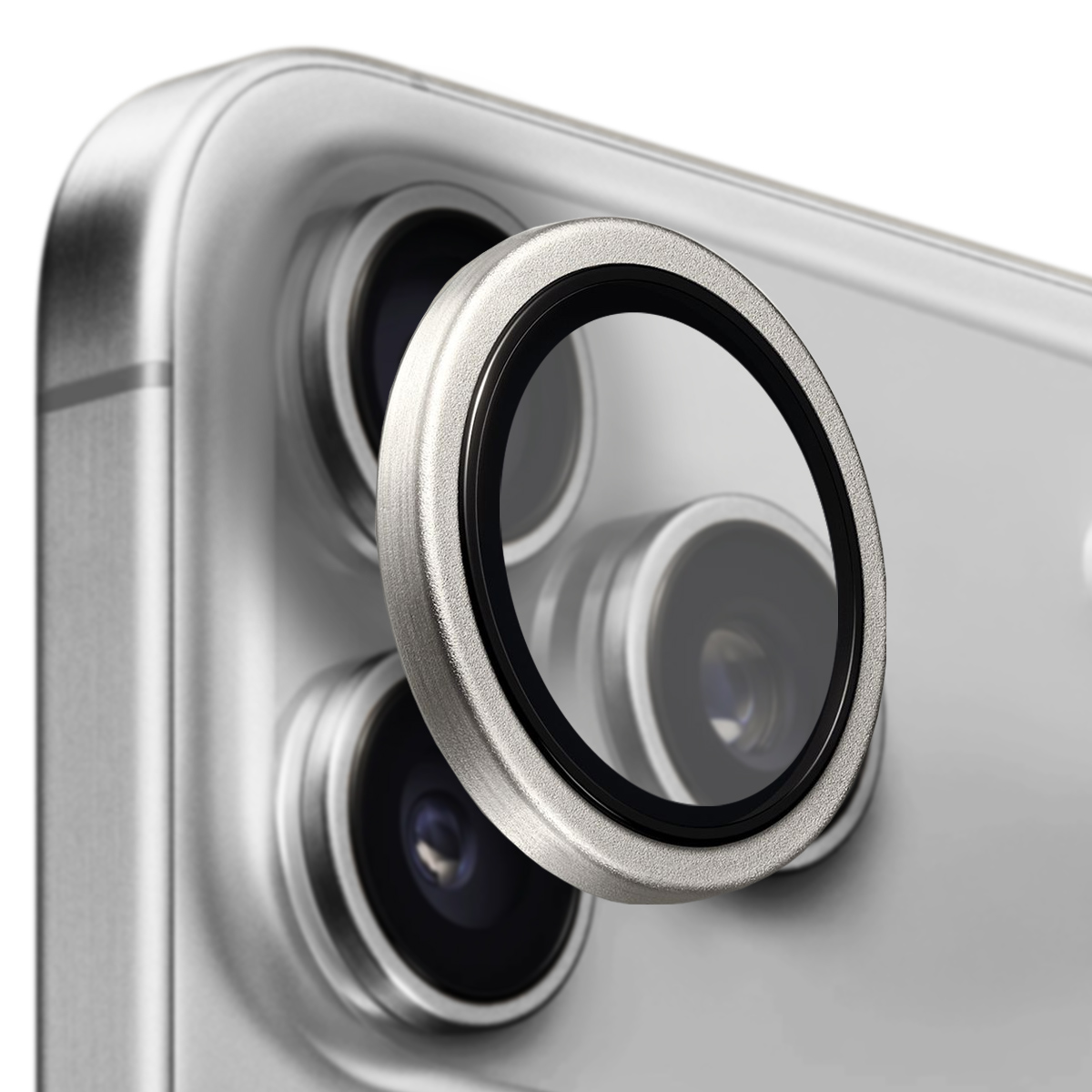 Buff iPhone 17 Pro Metal Kamera Lens Koruyucu Silv 8684387704878