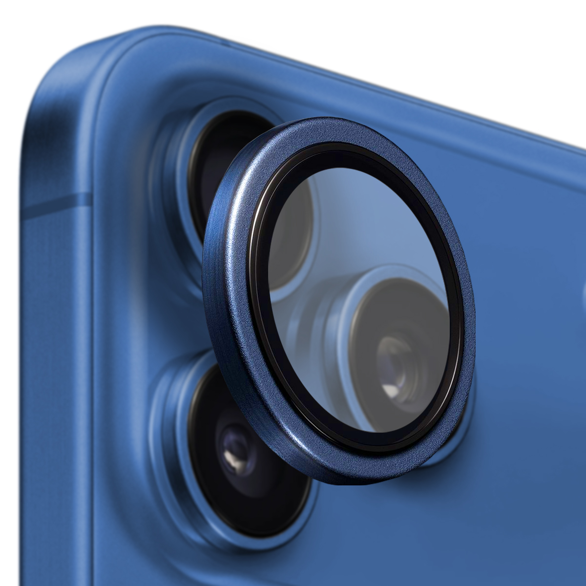 Buff iPhone 17 Pro Metal Kamera Lens Koruyucu Blue 8684387704892