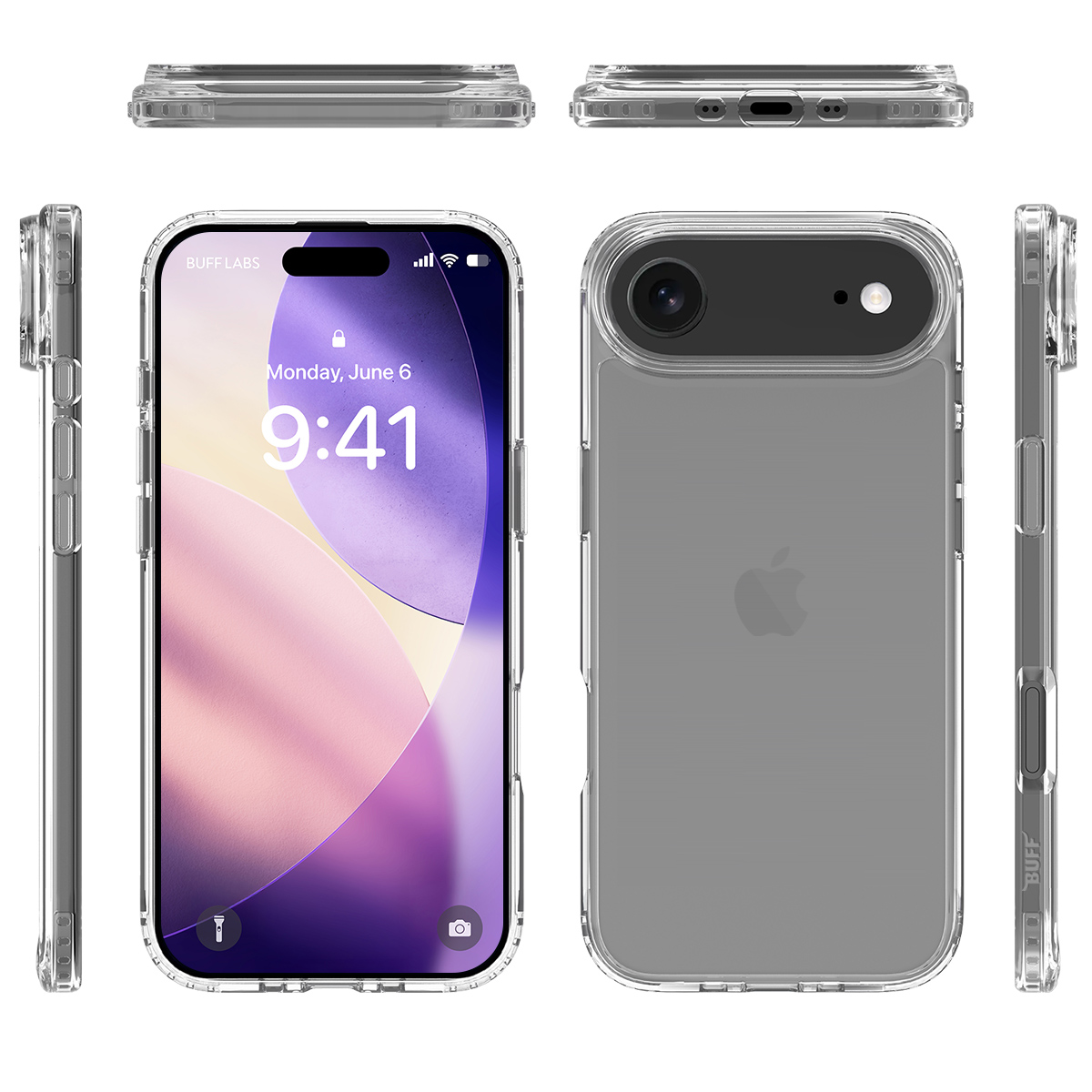 Buff iPhone 17 Air Şeffaf Kılıf - Air Hybrid Seris 8684387704977