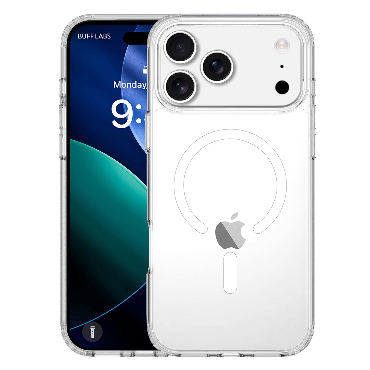 Buff iPhone 17 Pro Max Şeffaf Kılıf - Magsafe Air  8684387705035