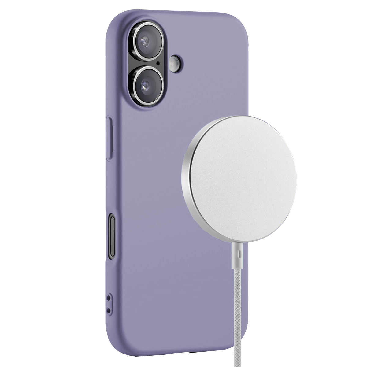 Buff iPhone 17 Magsafe Rubber Fit Silikon Kılıf Pu 8684387705103