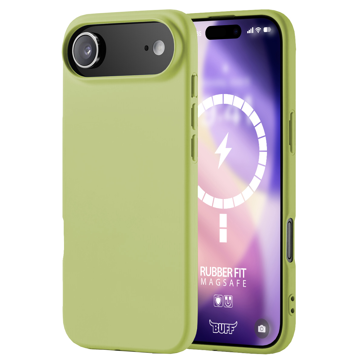 Buff iPhone 17 Air Magsafe Rubber Fit Silikon Kılı 8684387705141
