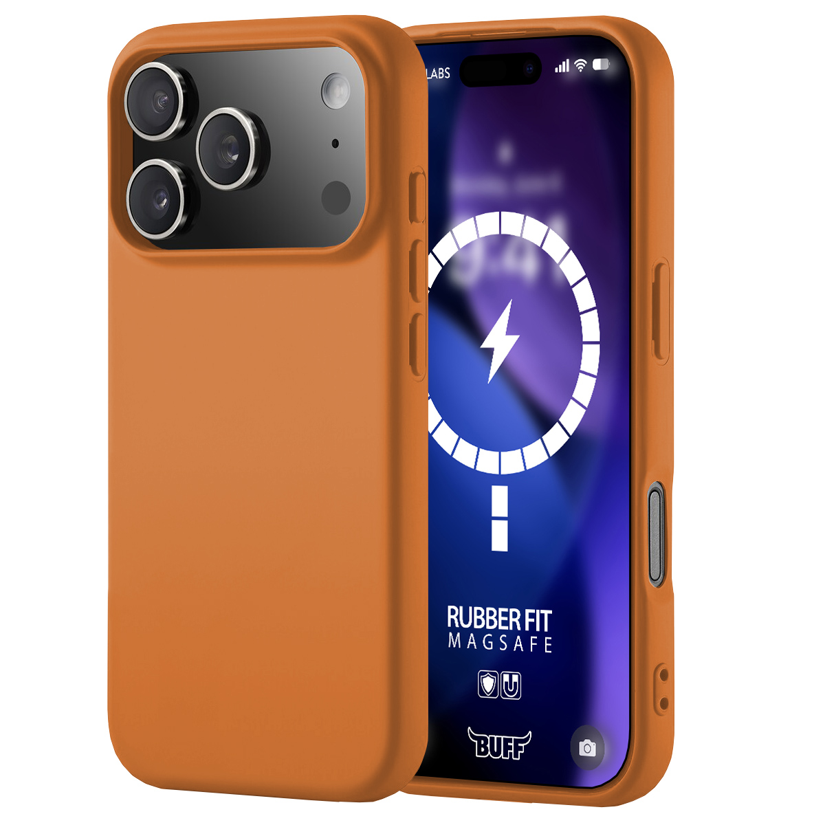 Buff iPhone 17 Pro Magsafe Rubber Fit Silikon Kılı 8684387705189