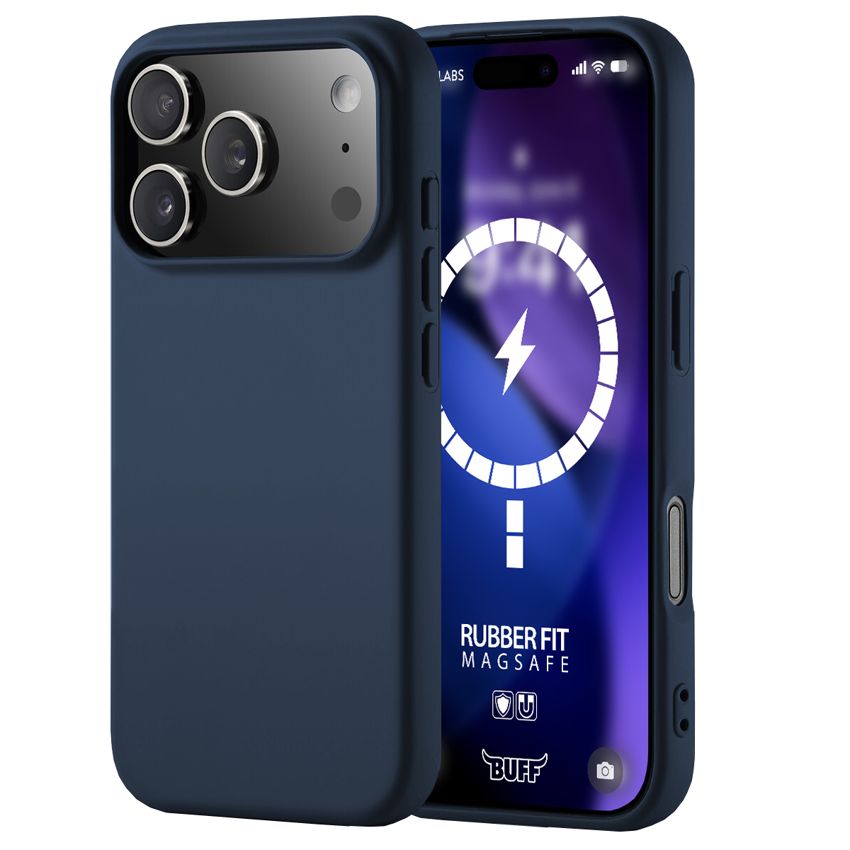 Buff iPhone 17 Pro Magsafe Rubber Fit Silikon Kılı 8684387705196