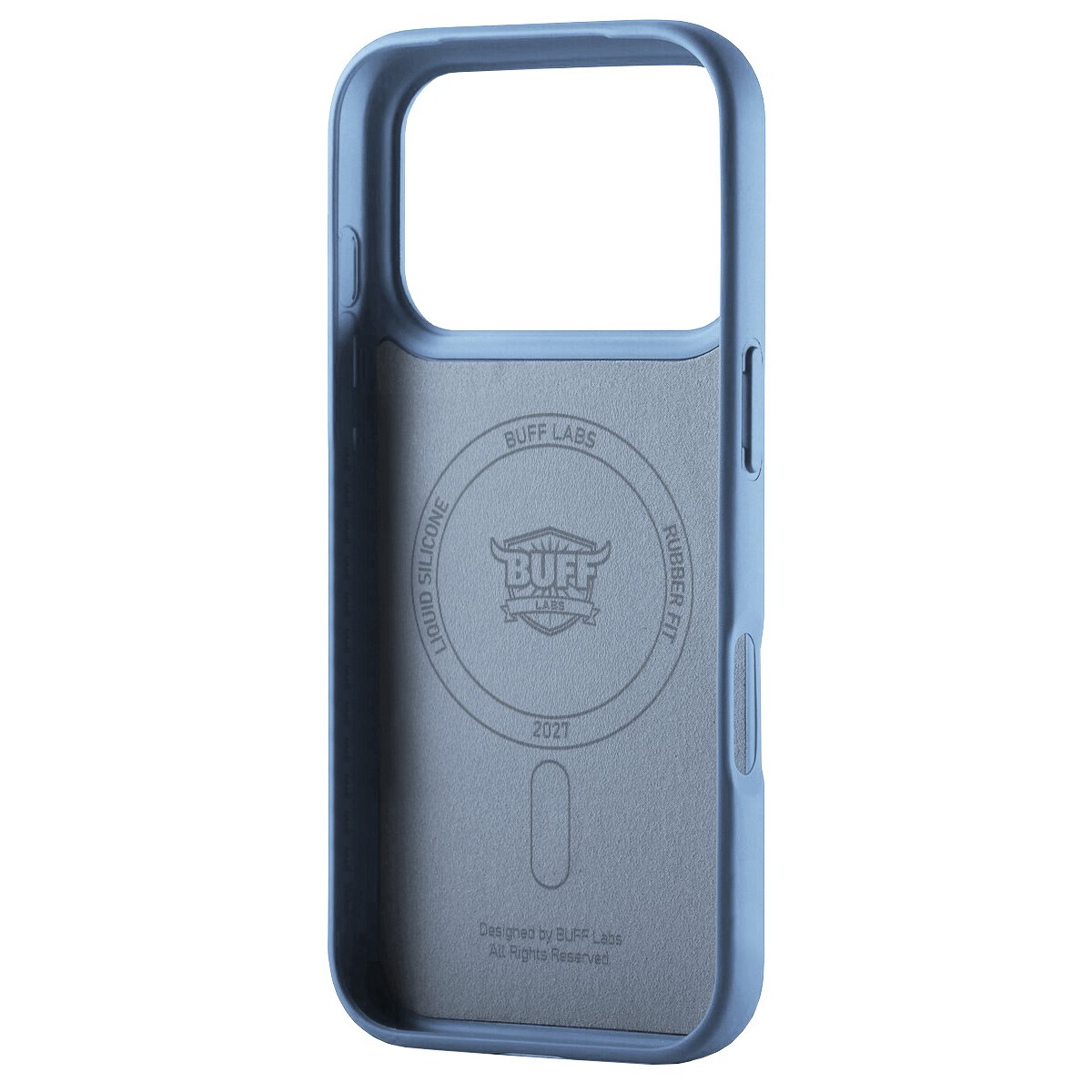 Buff iPhone 18 Pro / 17 Pro MagSafe Rubber Fit Kılıf - Mavi 8684387708418