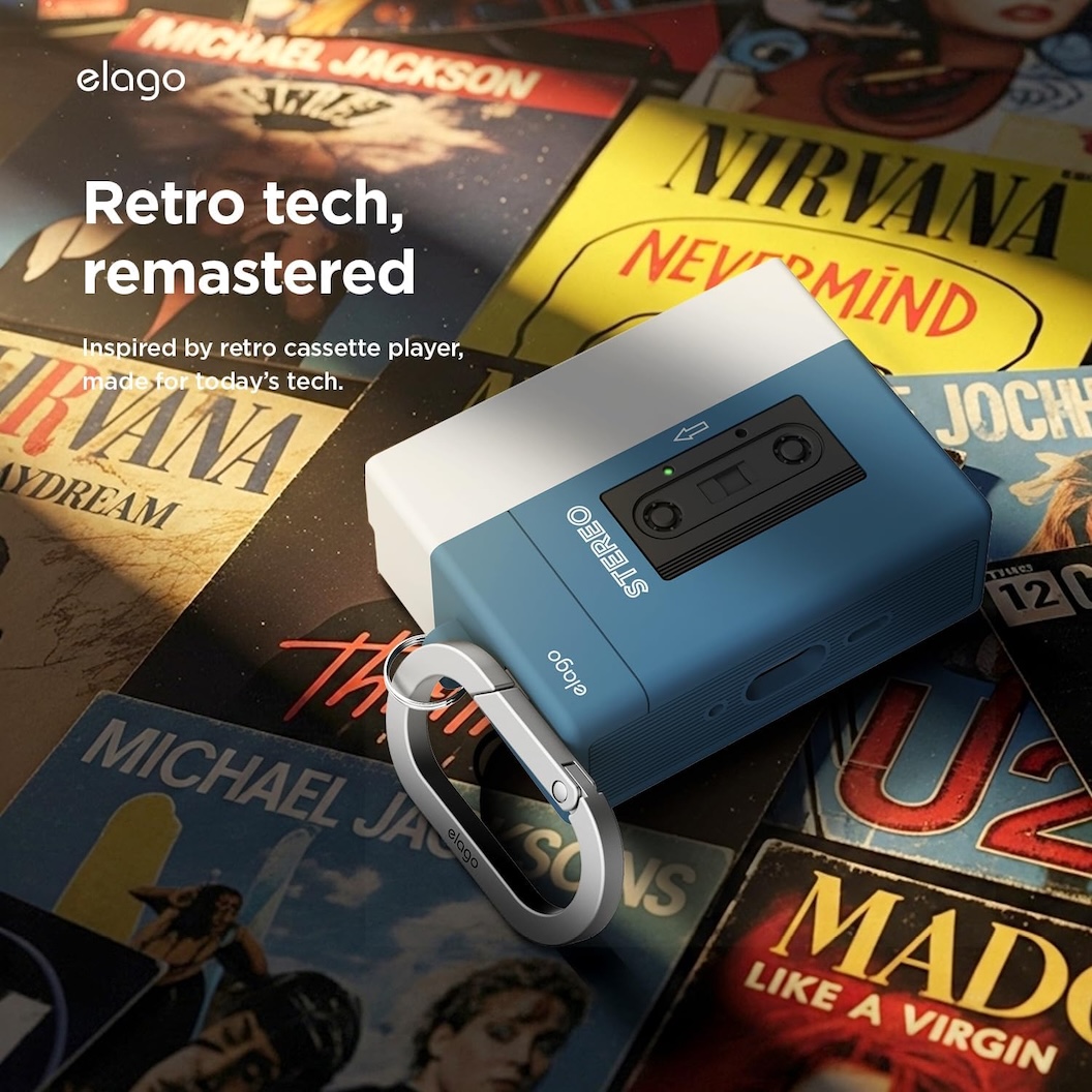 Elago Apple AirPods Pro 3 Kılıf - Kaset Çalar 8800254480823