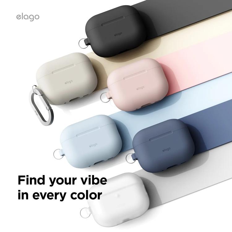 Elago Apple AirPods Pro 3 Silikon Hang Kılıf – Açık Mavi 8800254480953