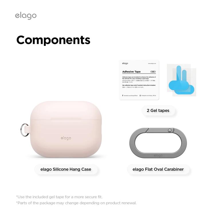 Elago Apple AirPods Pro 3 Silikon Hang Kılıf – Jean Indigo 8800254481011