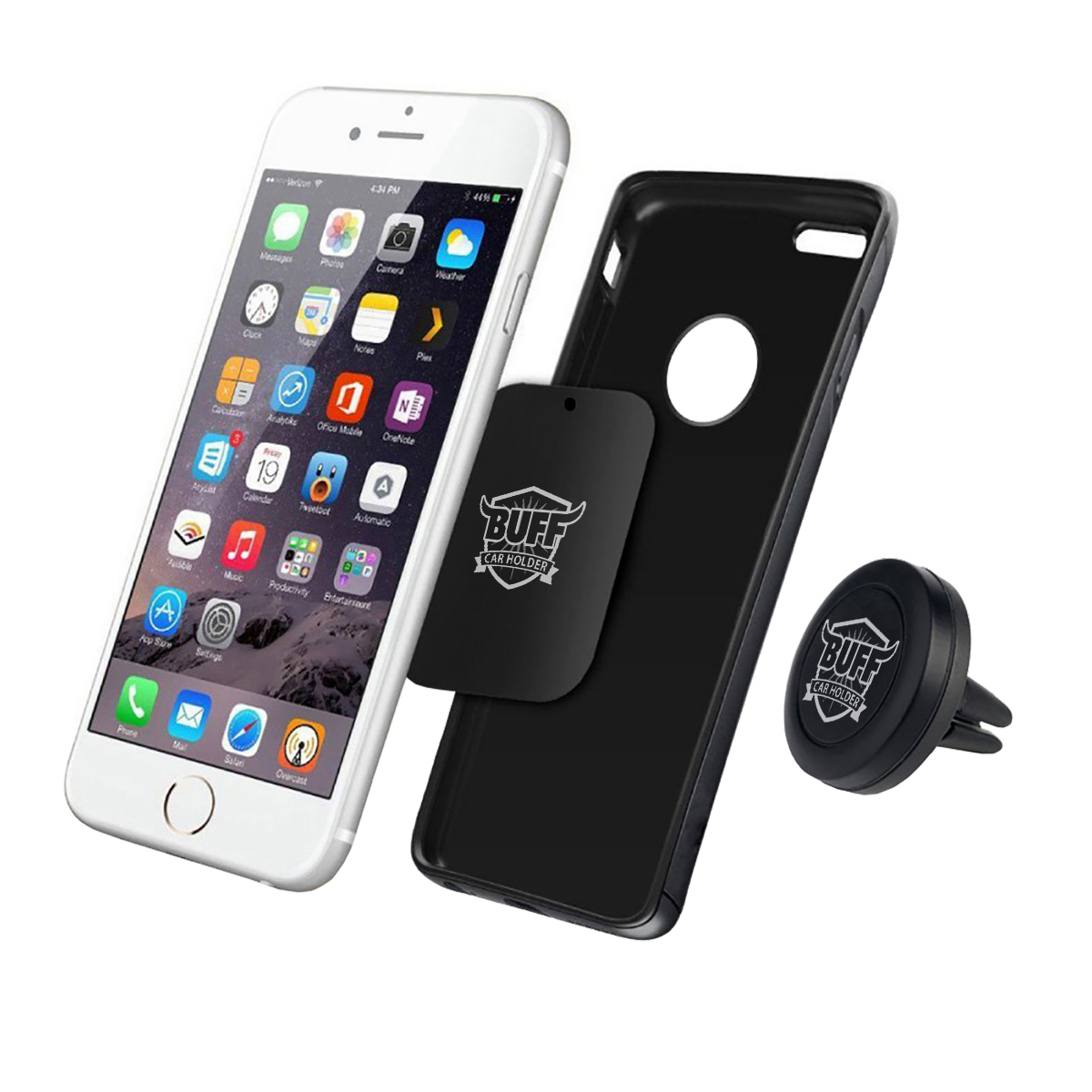 Buff Magnetik Araç Telefon Tutucu (Siyah) 8809349080207