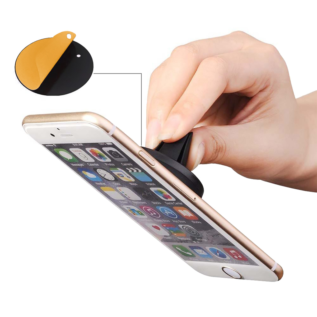 Buff Magnetik Araç Telefon Tutucu (Siyah) 8809349080207