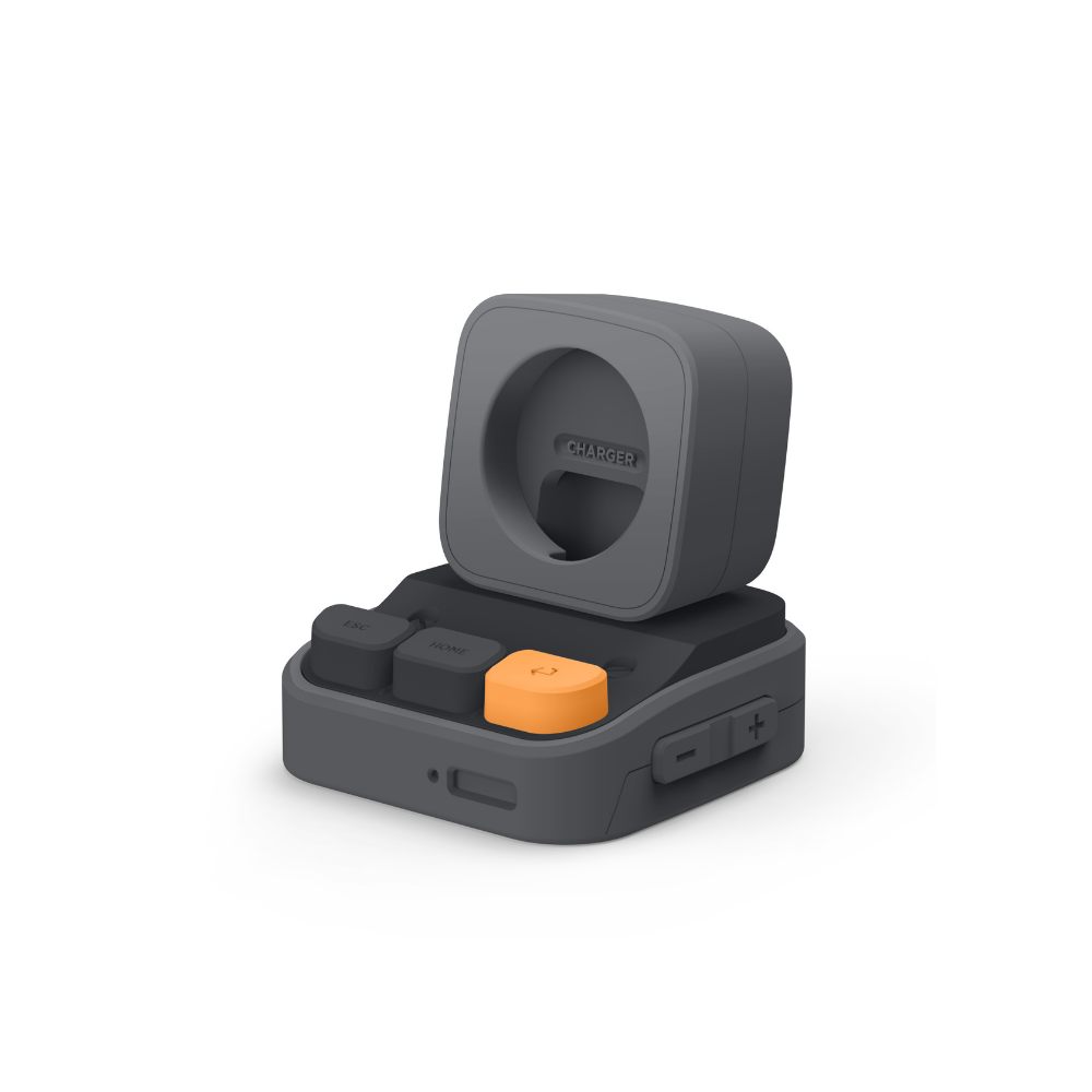 Elago Apple Watch Silikon Şarj Standı - Gri 8809863850645